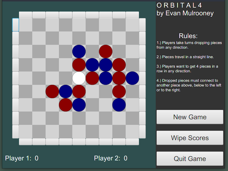 Screenshot of Orbital4 gameplay